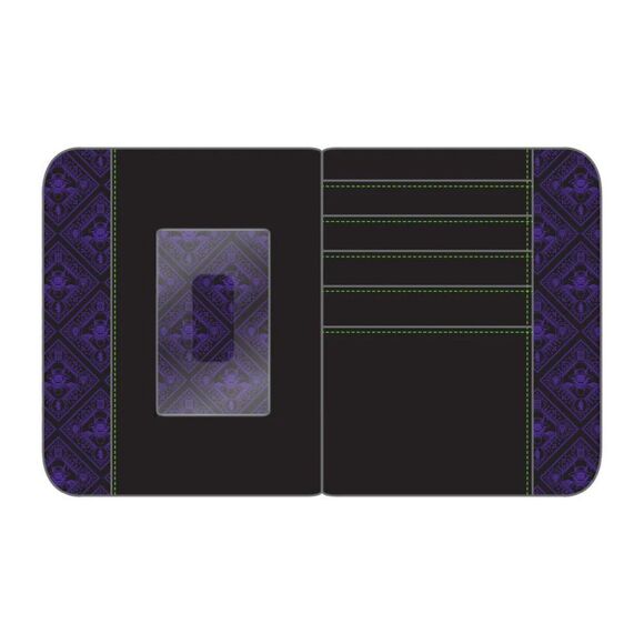 RARE NEW Loungefly The Princess & the Frog Dr. Facilier Glow in Dark Zip Wallet - Picture 5 of 8